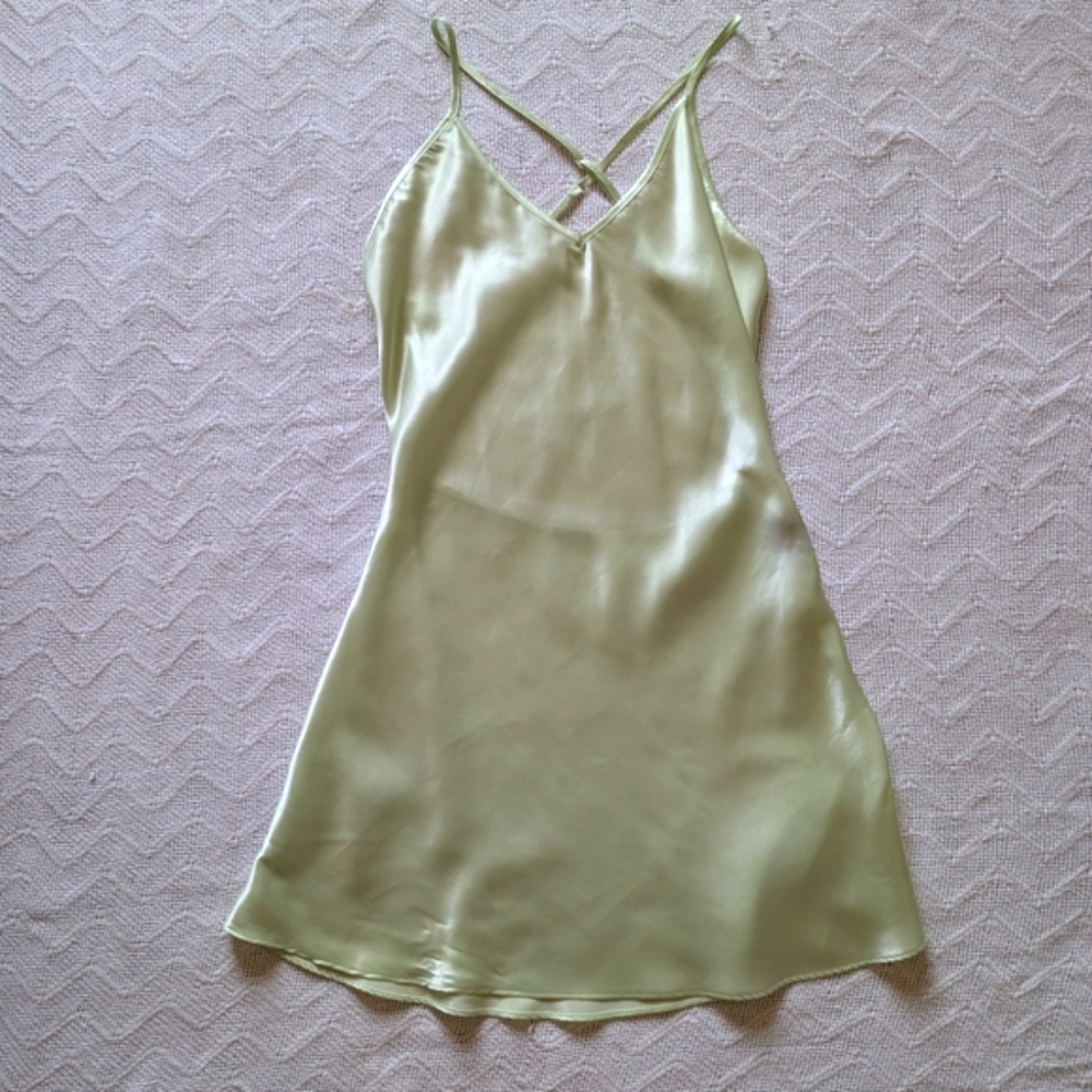Tinkerbell Satin Slip Dress